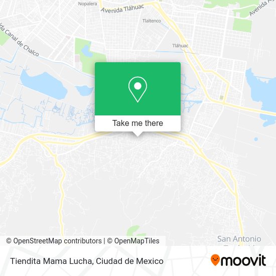 Tiendita Mama Lucha map