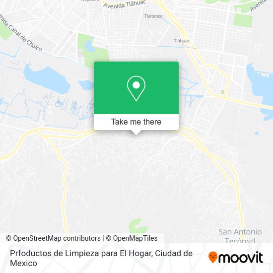 Mapa de Prfoductos de Limpieza para El Hogar