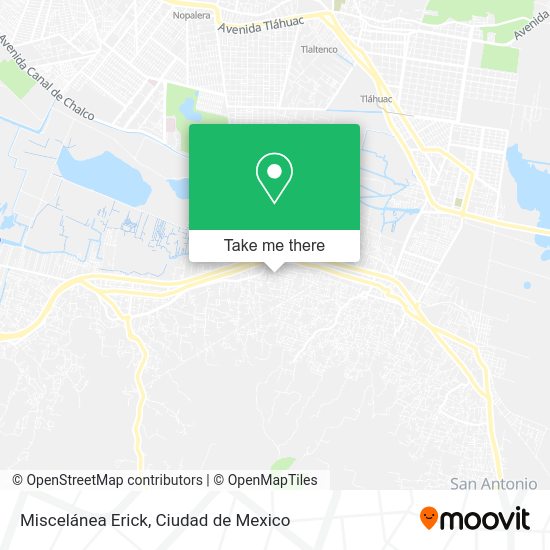 Mapa de Miscelánea Erick