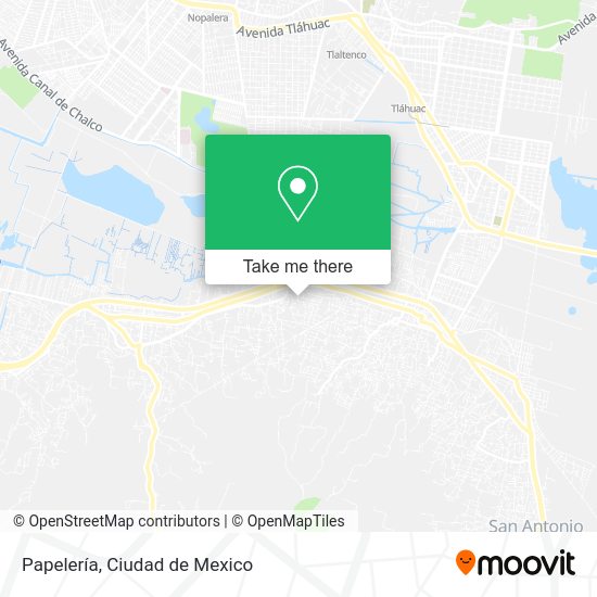 Mapa de Papelería