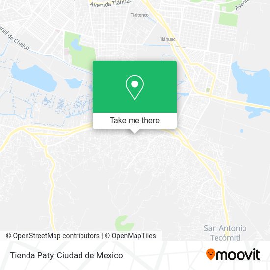 Tienda Paty map