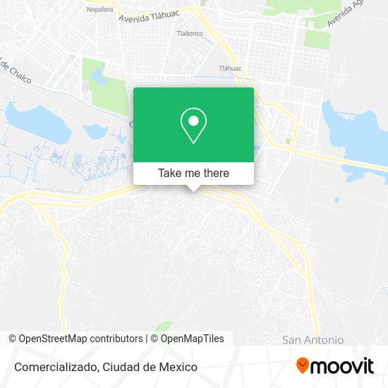 Mapa de Comercializado