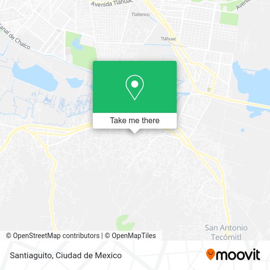 Mapa de Santiaguito