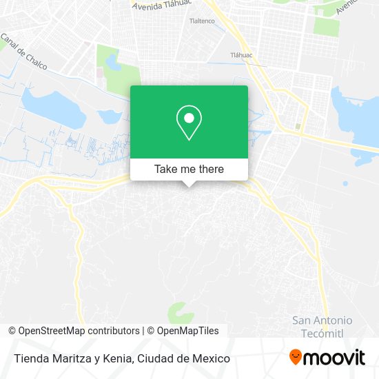 Tienda Maritza y Kenia map