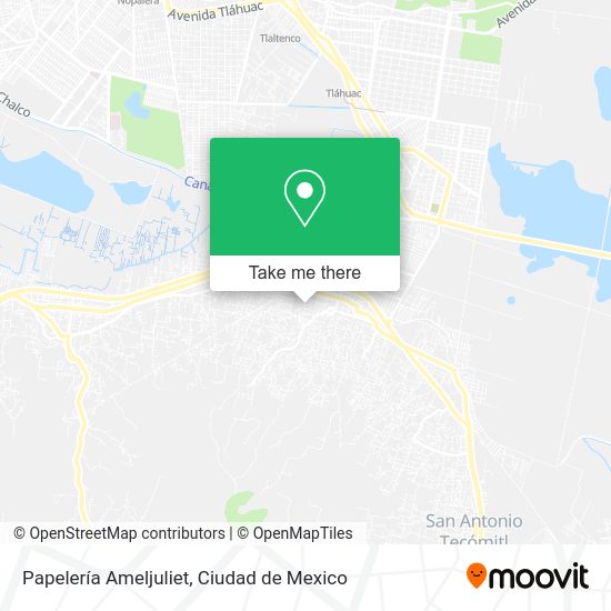 Papelería Ameljuliet map