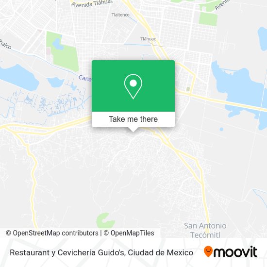Restaurant y Cevichería Guido's map