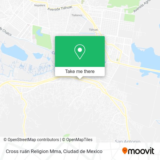 Cross ruán Religion Mma map