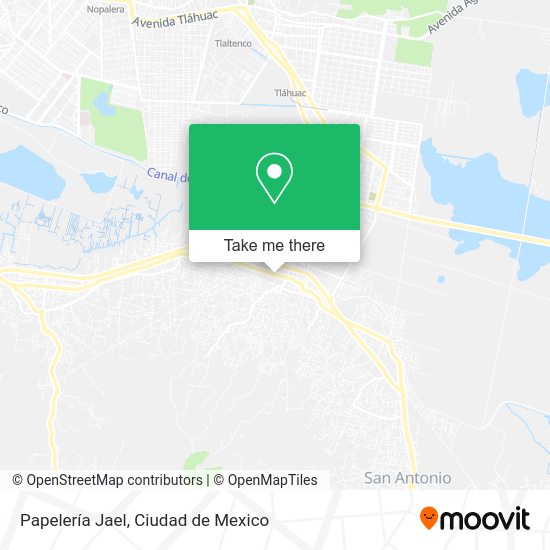 Papelería Jael map