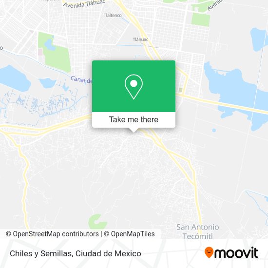 Chiles y Semillas map