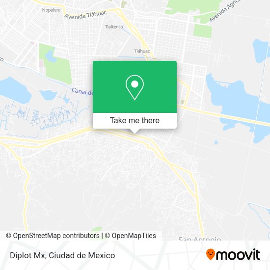 Mapa de Diplot Mx