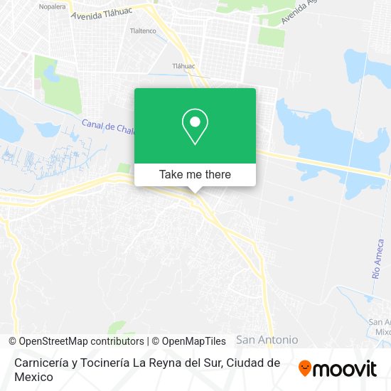 Carnicería y Tocinería La Reyna del Sur map