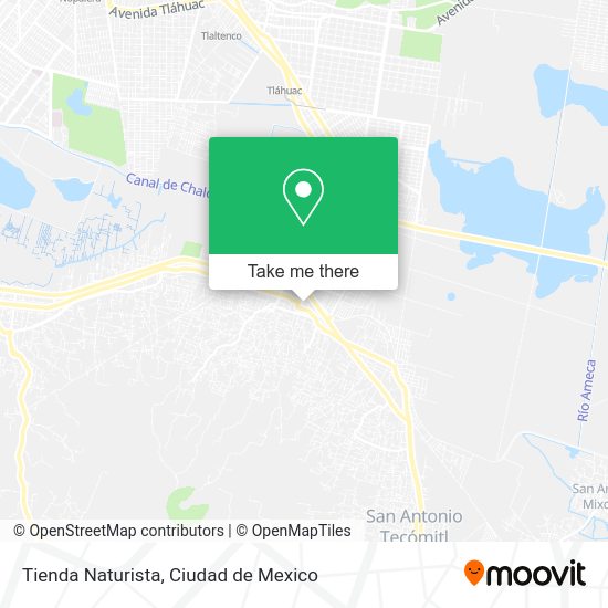 Tienda Naturista map