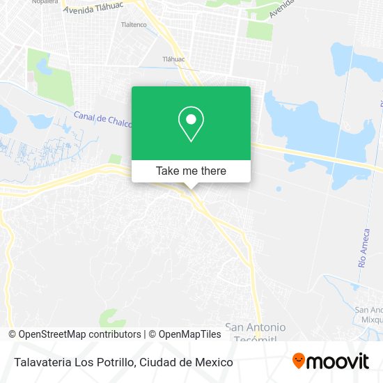 Talavateria Los Potrillo map