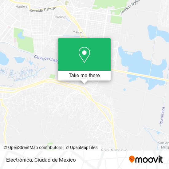 Electrónica map