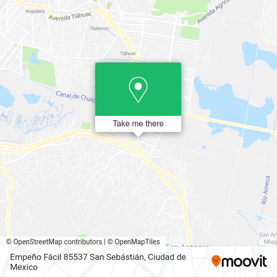 Mapa de Empeño Fácil 85537 San Sebástián