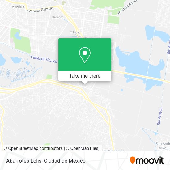 Mapa de Abarrotes Lolis