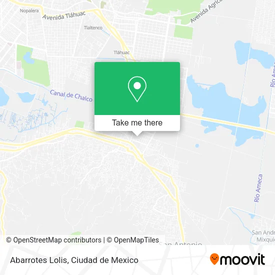 Mapa de Abarrotes Lolis