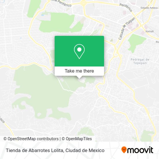 Mapa de Tienda de Abarrotes Lolita
