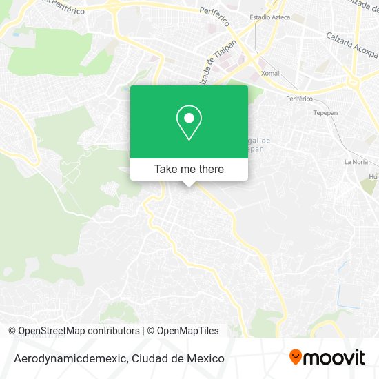 Aerodynamicdemexic map