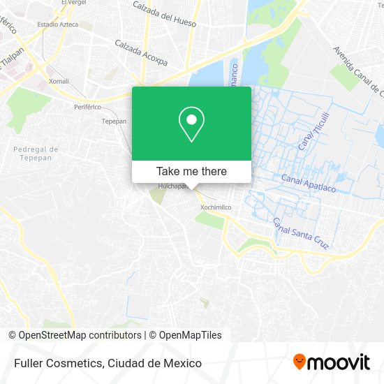 Mapa de Fuller Cosmetics
