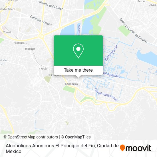 Mapa de Alcoholicos Anonimos El Principio del Fin