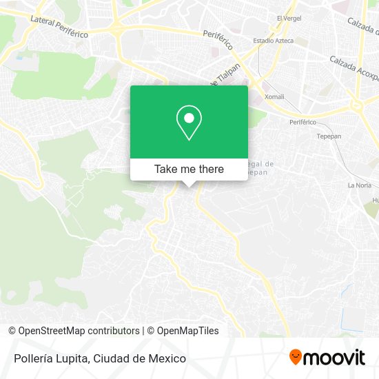 Pollería Lupita map