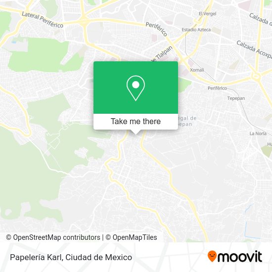 Papelería Karl map