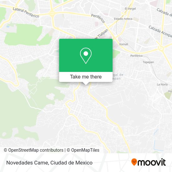 Novedades Came map