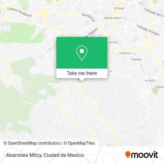 Abarrotes Mitzy map