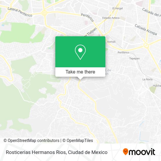 Rosticerias Hermanos Rios map