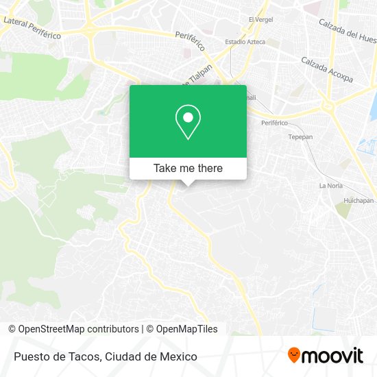 Puesto de Tacos map