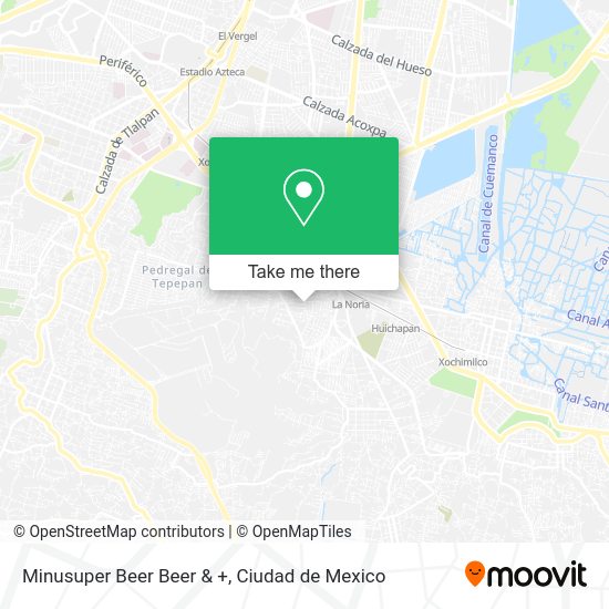 Minusuper Beer Beer & + map