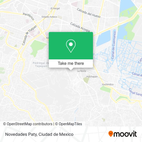 Novedades Paty map
