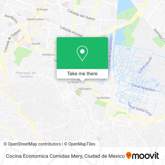 Cocina Economica Comidas Mery map