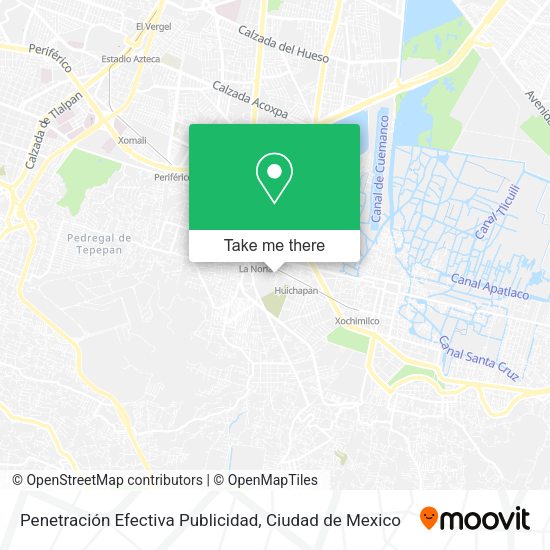 Mapa de Penetración Efectiva Publicidad