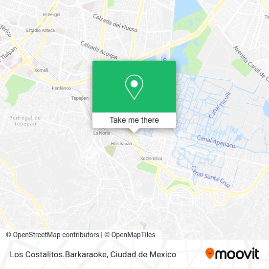 Los Costalitos.Barkaraoke map