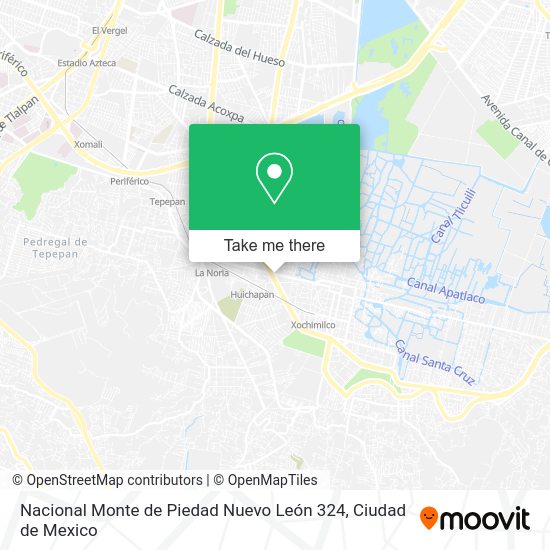 Nacional Monte de Piedad Nuevo León 324 map