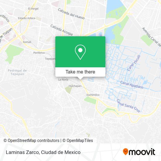 Laminas Zarco map