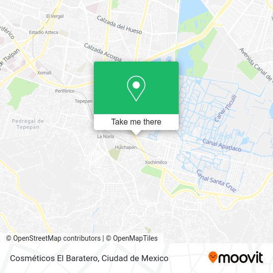 Mapa de Cosméticos El Baratero