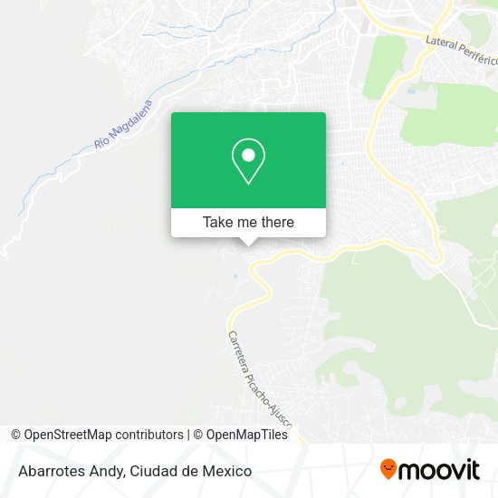 Abarrotes Andy map