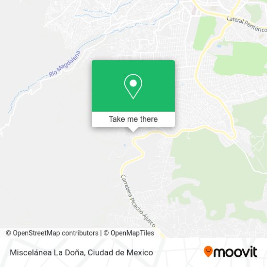 Mapa de Miscelánea La Doña