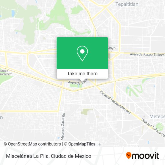 Miscelánea La Pila map
