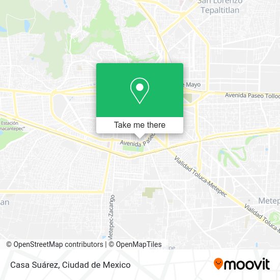 Casa Suárez map
