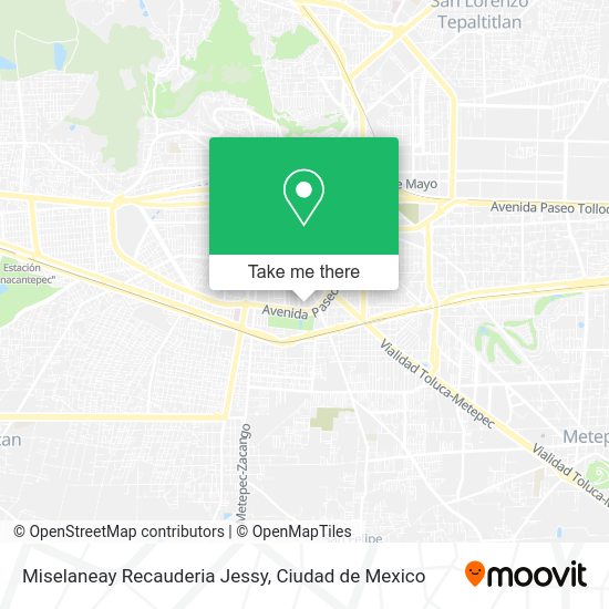 Miselaneay Recauderia Jessy map