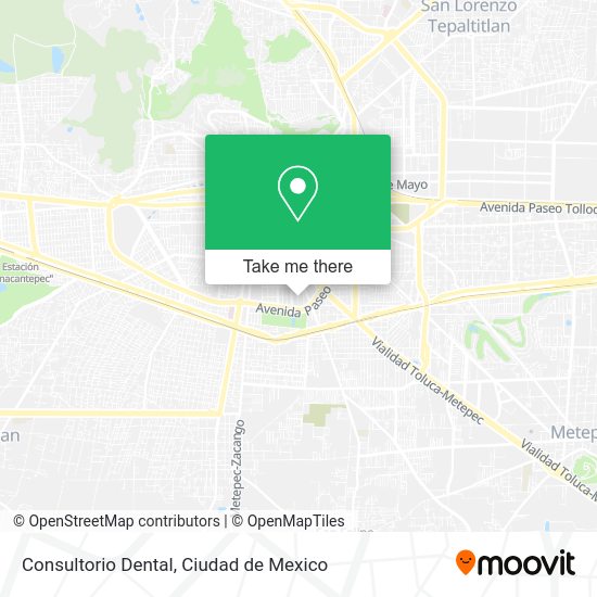 Consultorio Dental map