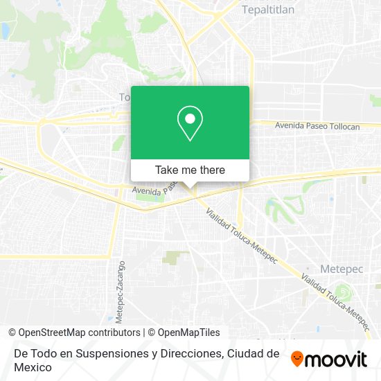 De Todo en Suspensiones y Direcciones map