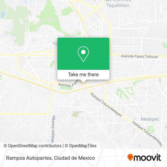 Rampsa Autopartes map