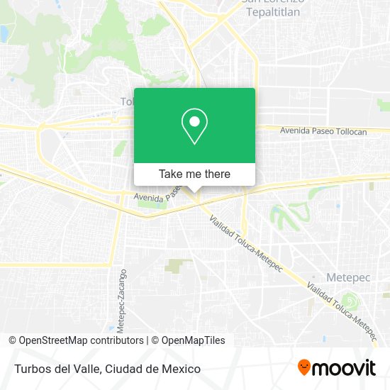 Turbos del Valle map