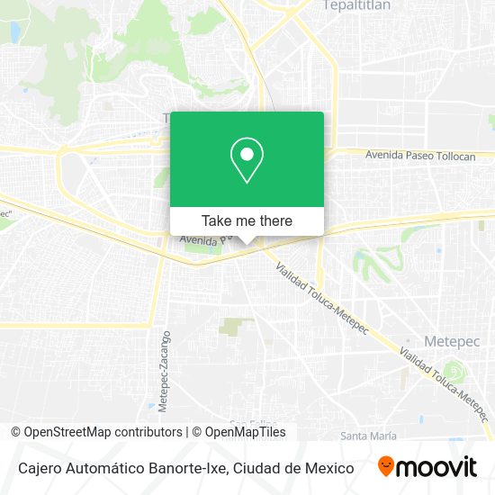 Cajero Automático Banorte-Ixe map