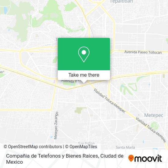 Compañia de Telefonos y Bienes Raíces map